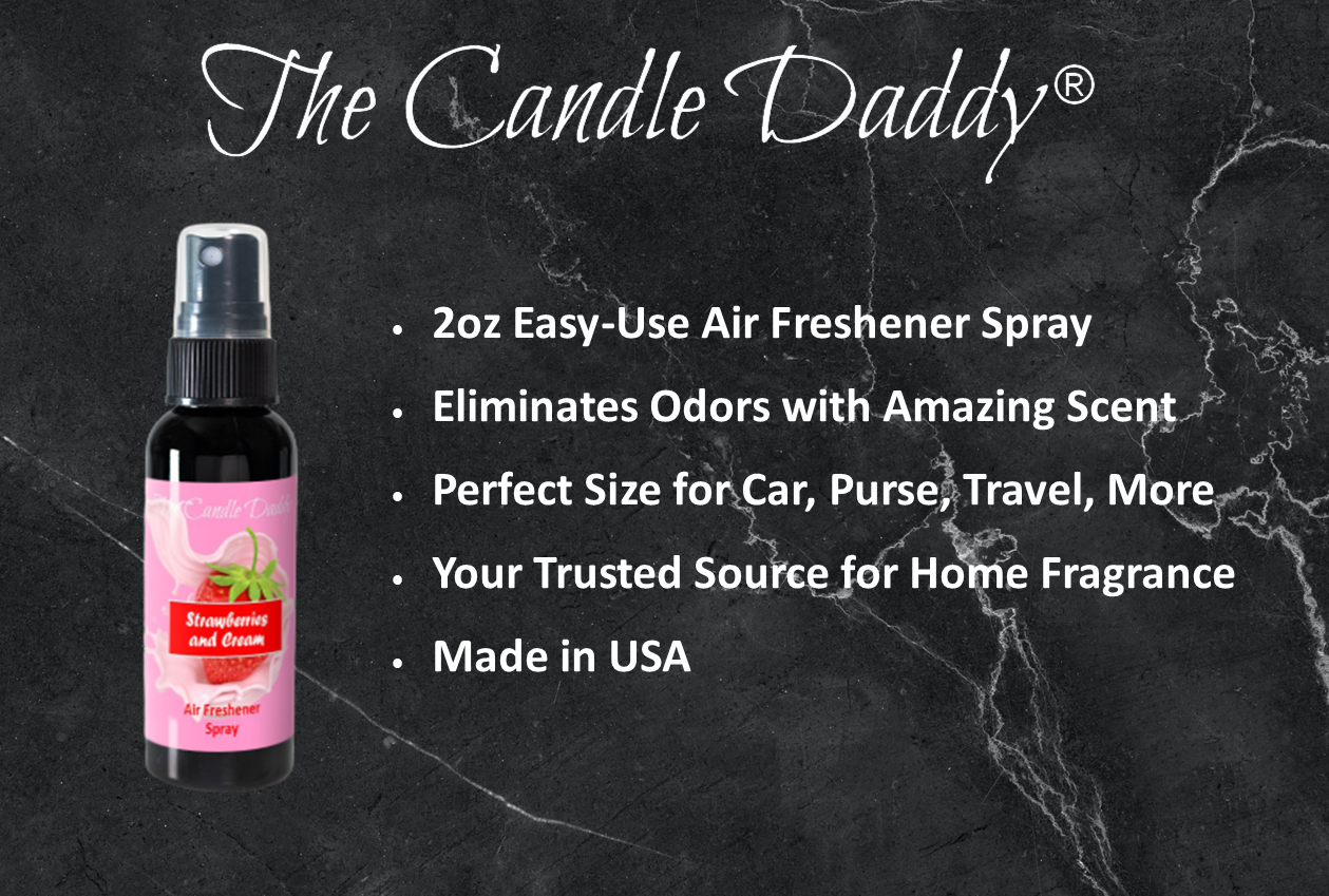 Strawberries & Cream 2fl Oz Air Freshener Spray