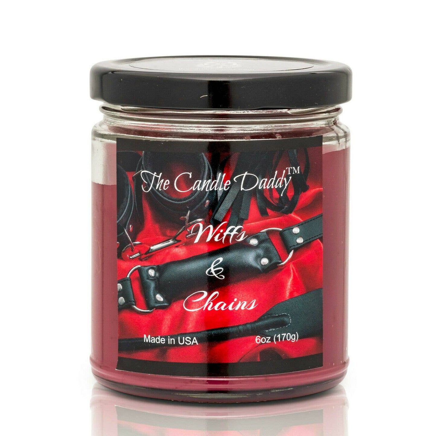Wiffs & Chains Leather Candle BDSM Sexy Hot