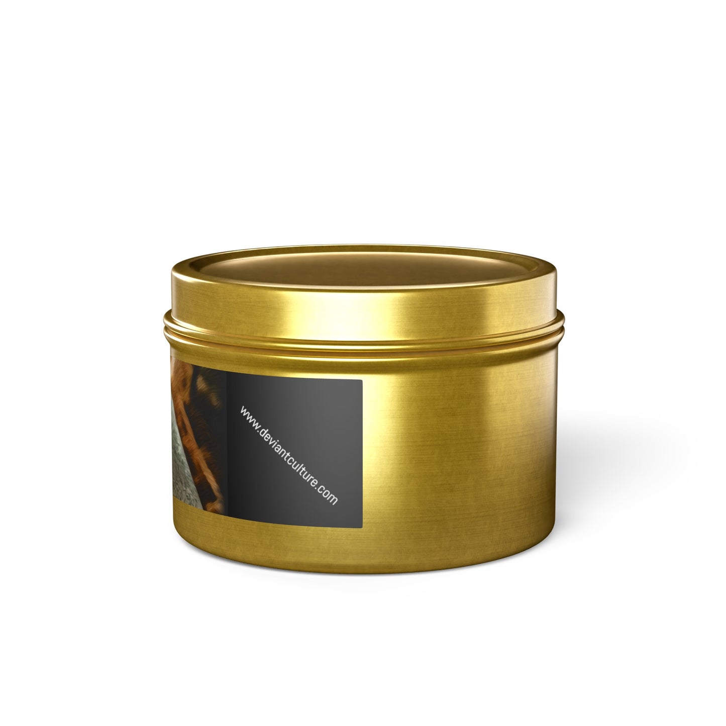 Coffee scented candle