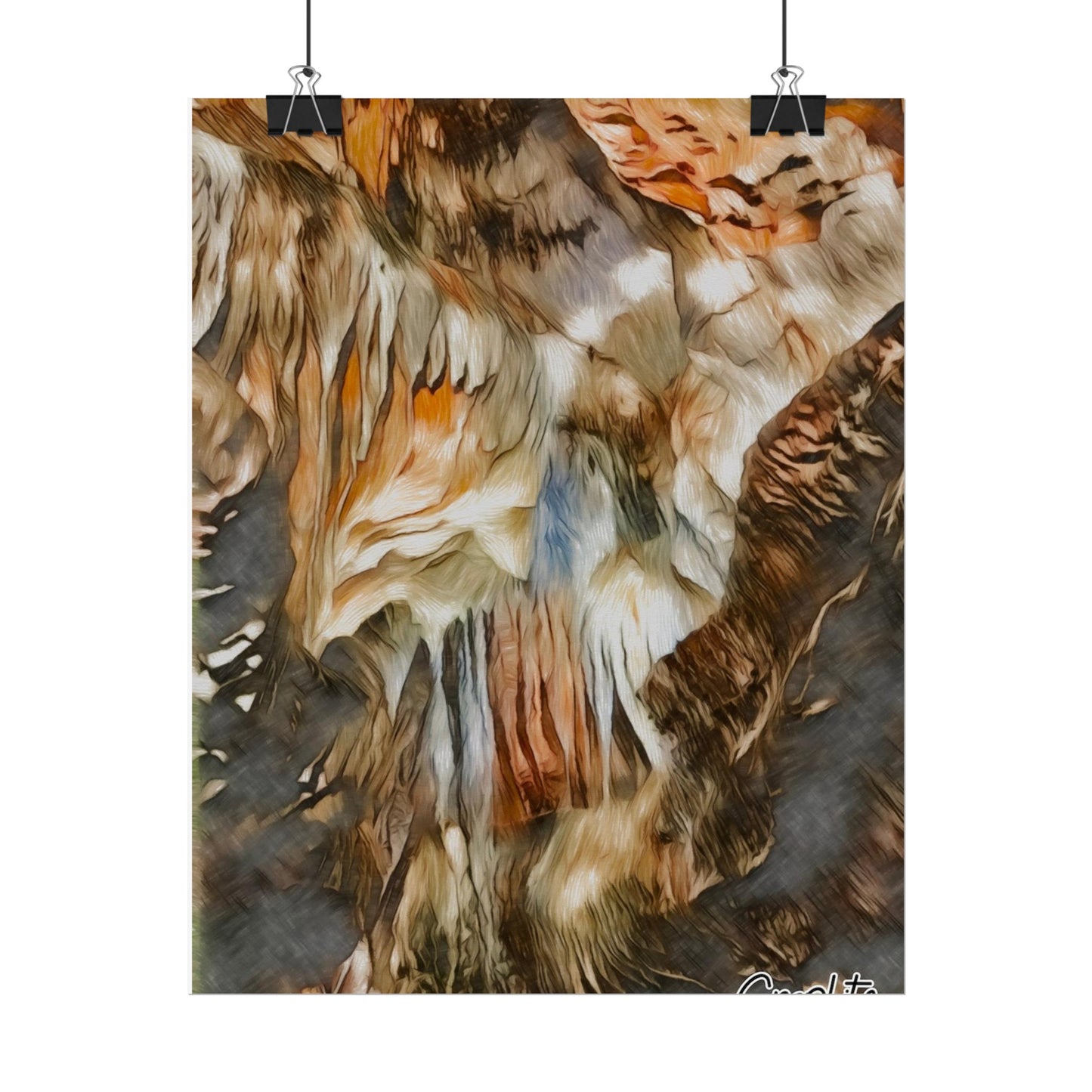 Unframed print