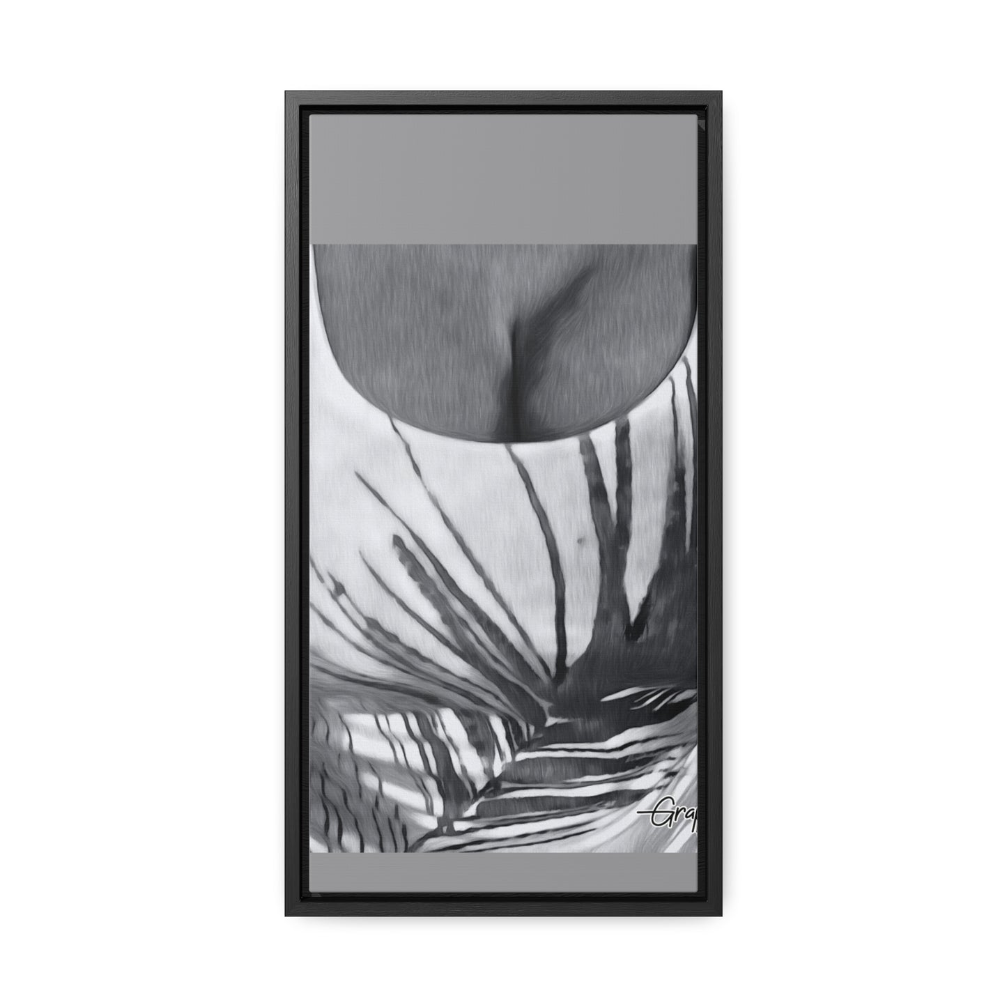 Framed cleavage canvas