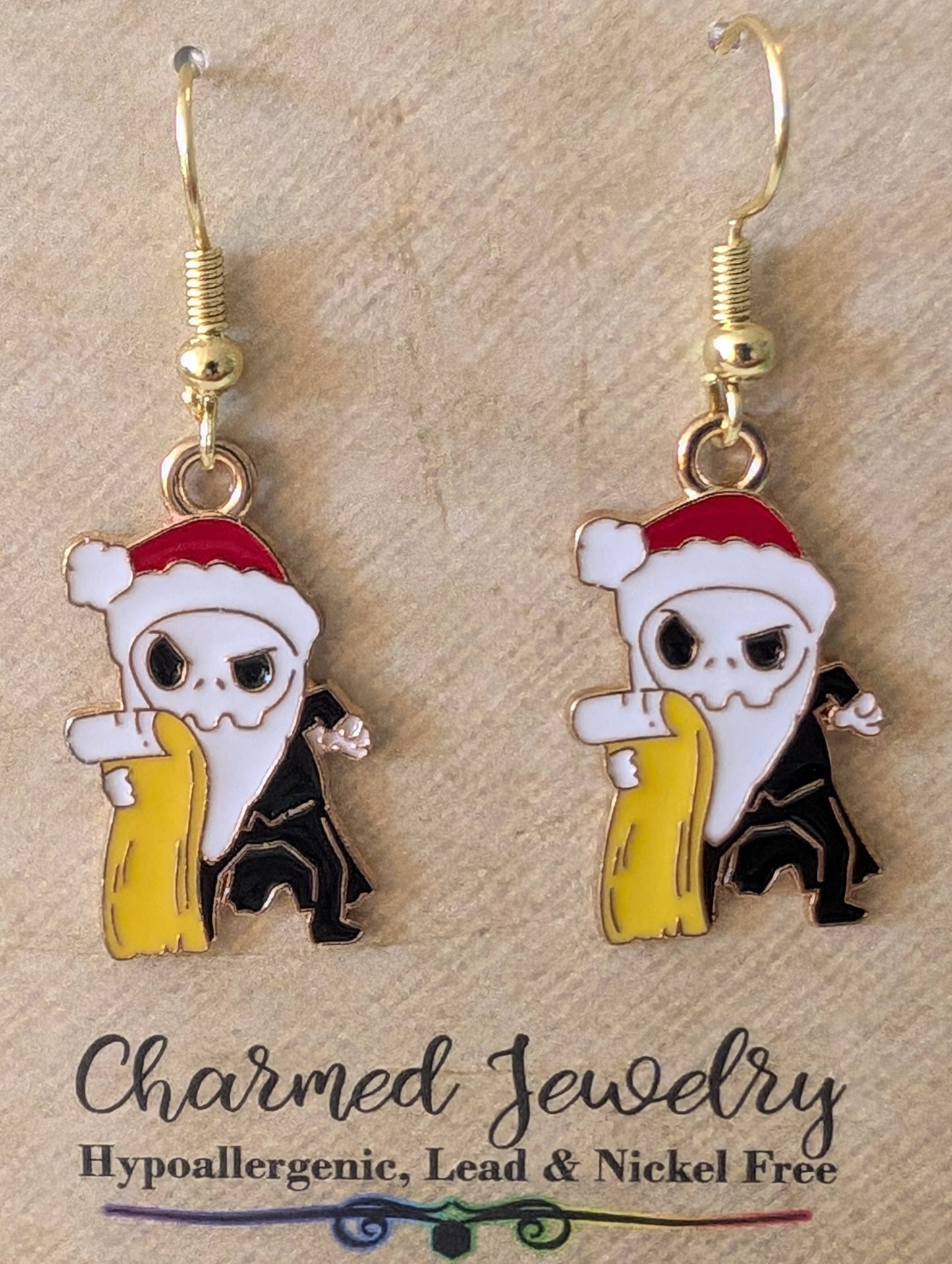 Nightmare Christmas Earrings, Necklaces & Zipper Pulls
