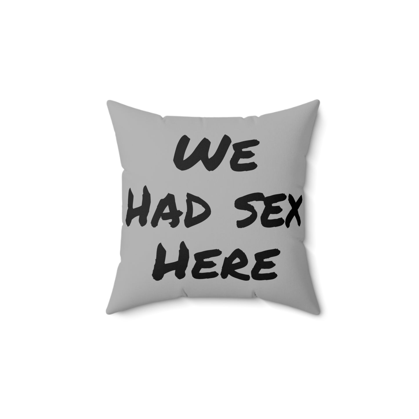 We Had Sex Here Pillow