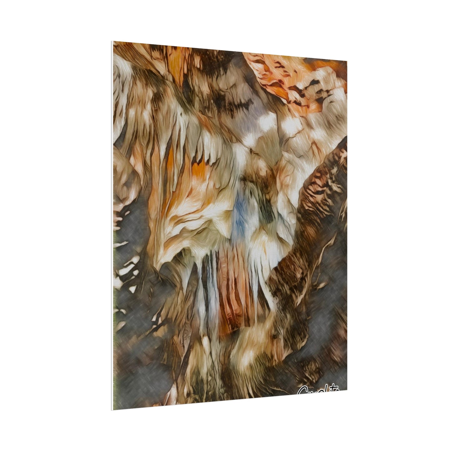 Unframed print