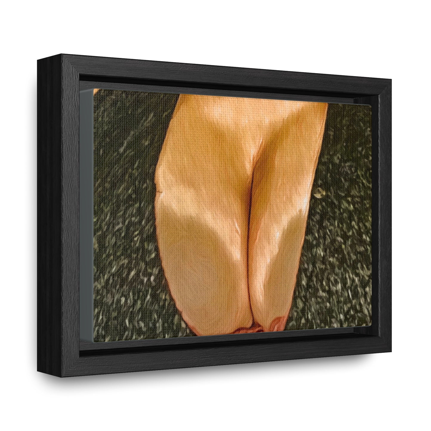 Cleavage framed canvas
