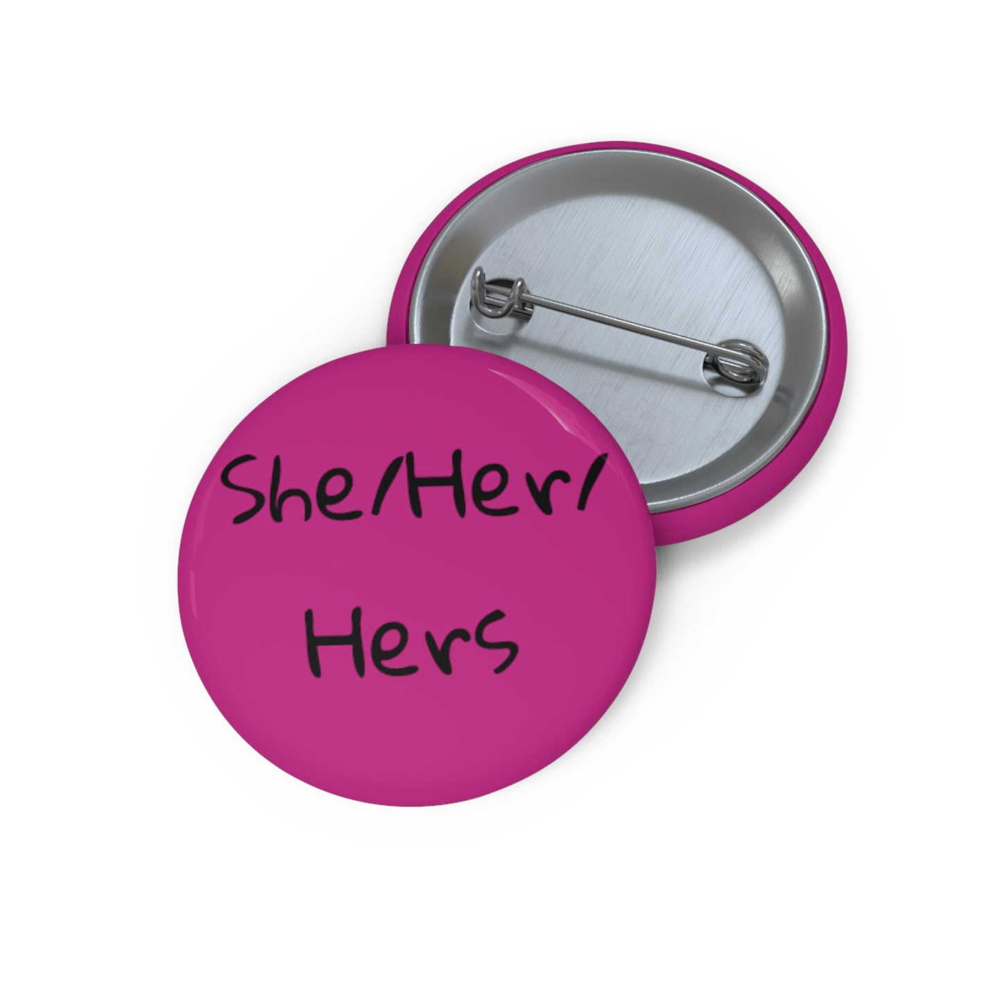She/Her/Hers pronoun button