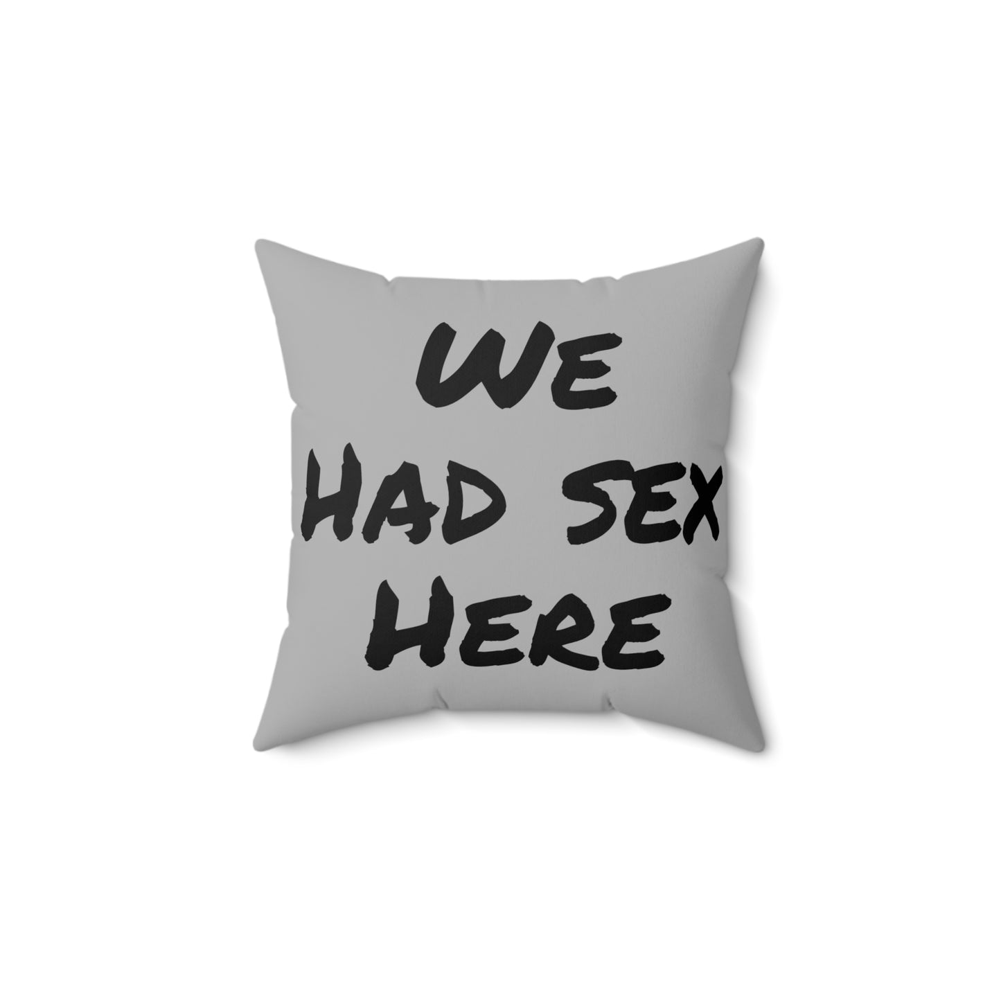 We Had Sex Here Pillow