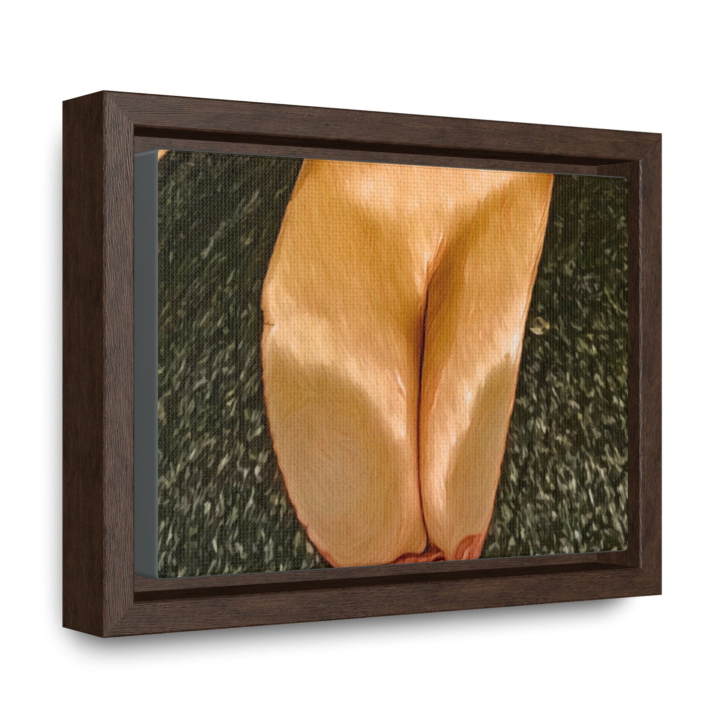 Cleavage framed canvas