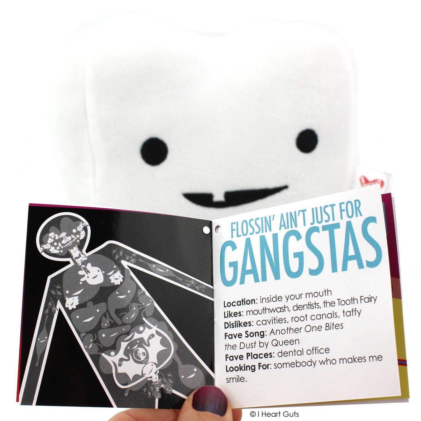 Tooth Plush - You Can't Handle the Tooth