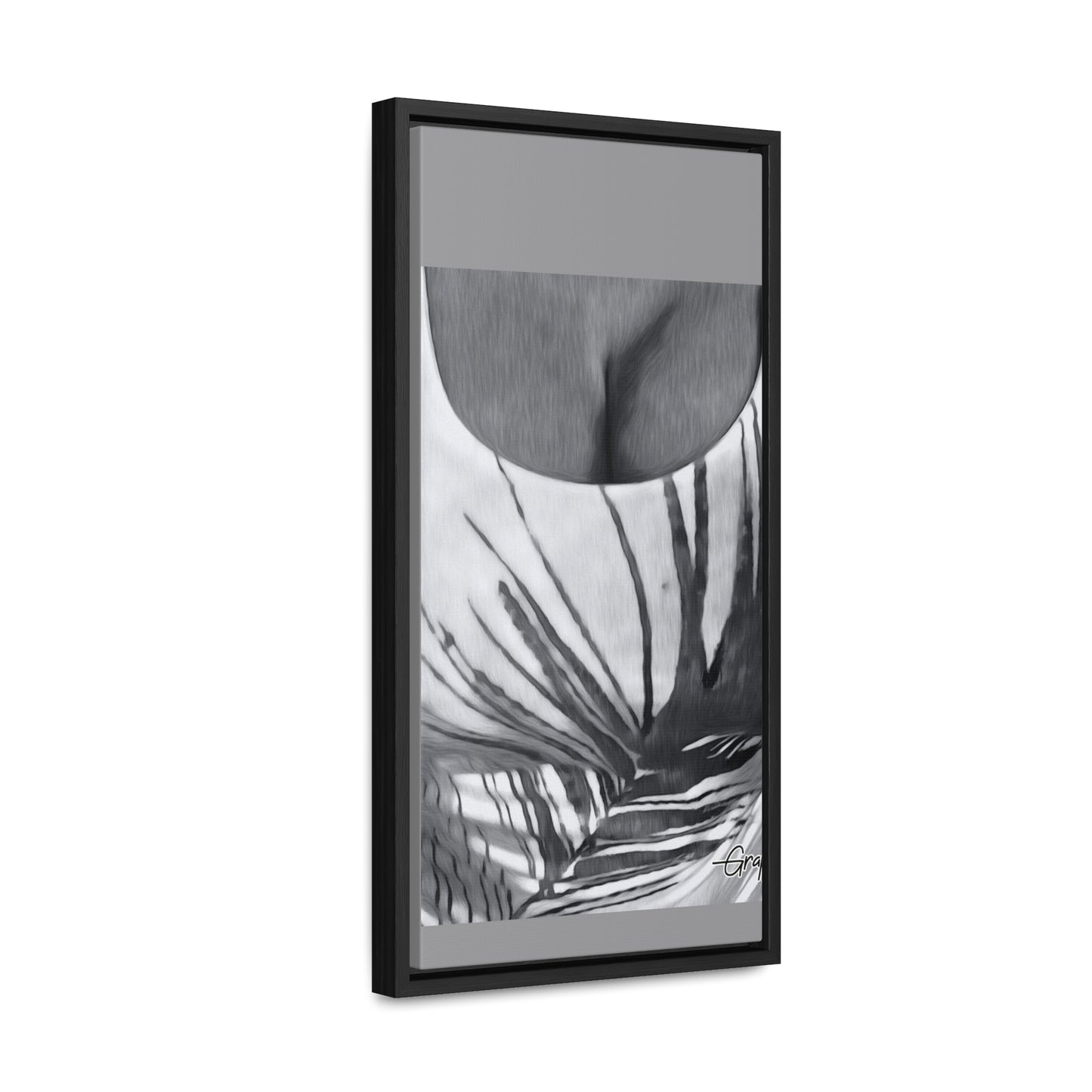 Framed cleavage canvas