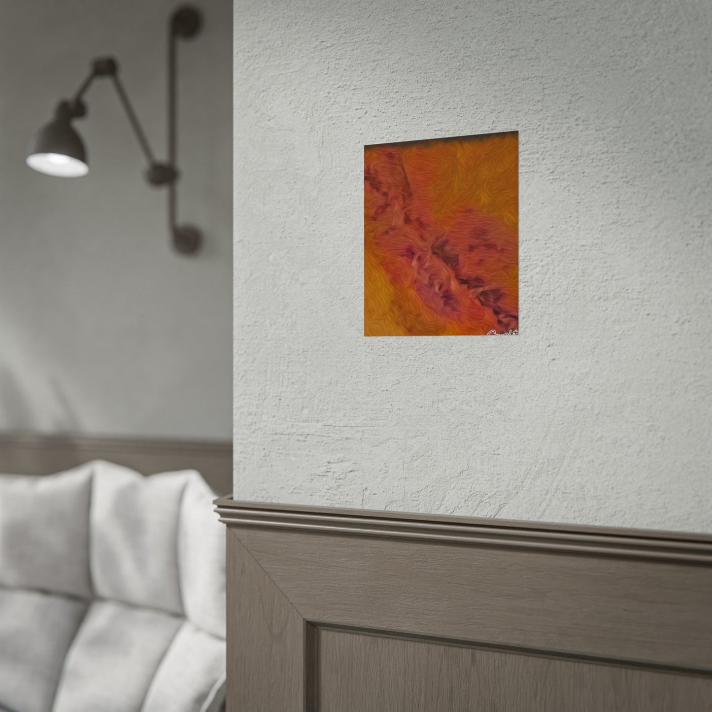 Unframed print