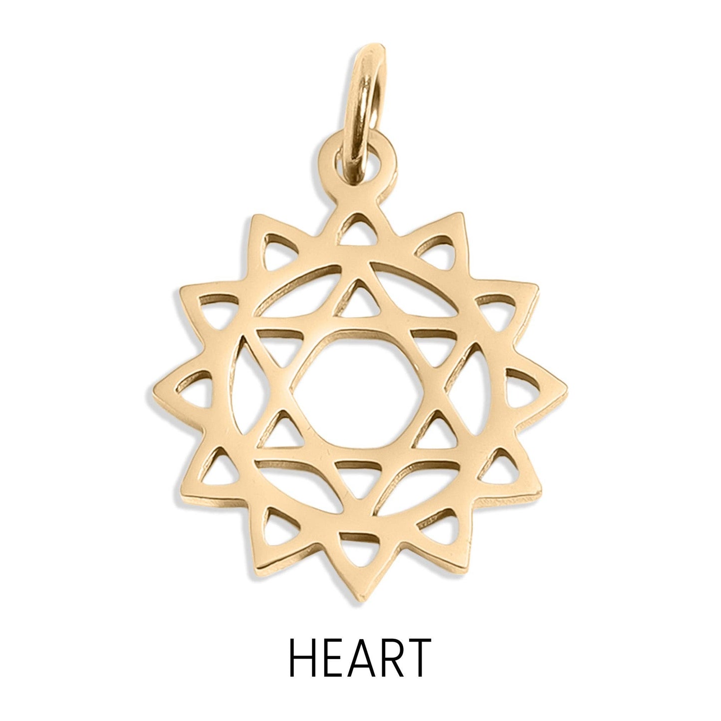 Stainless Steel Chakra Charms