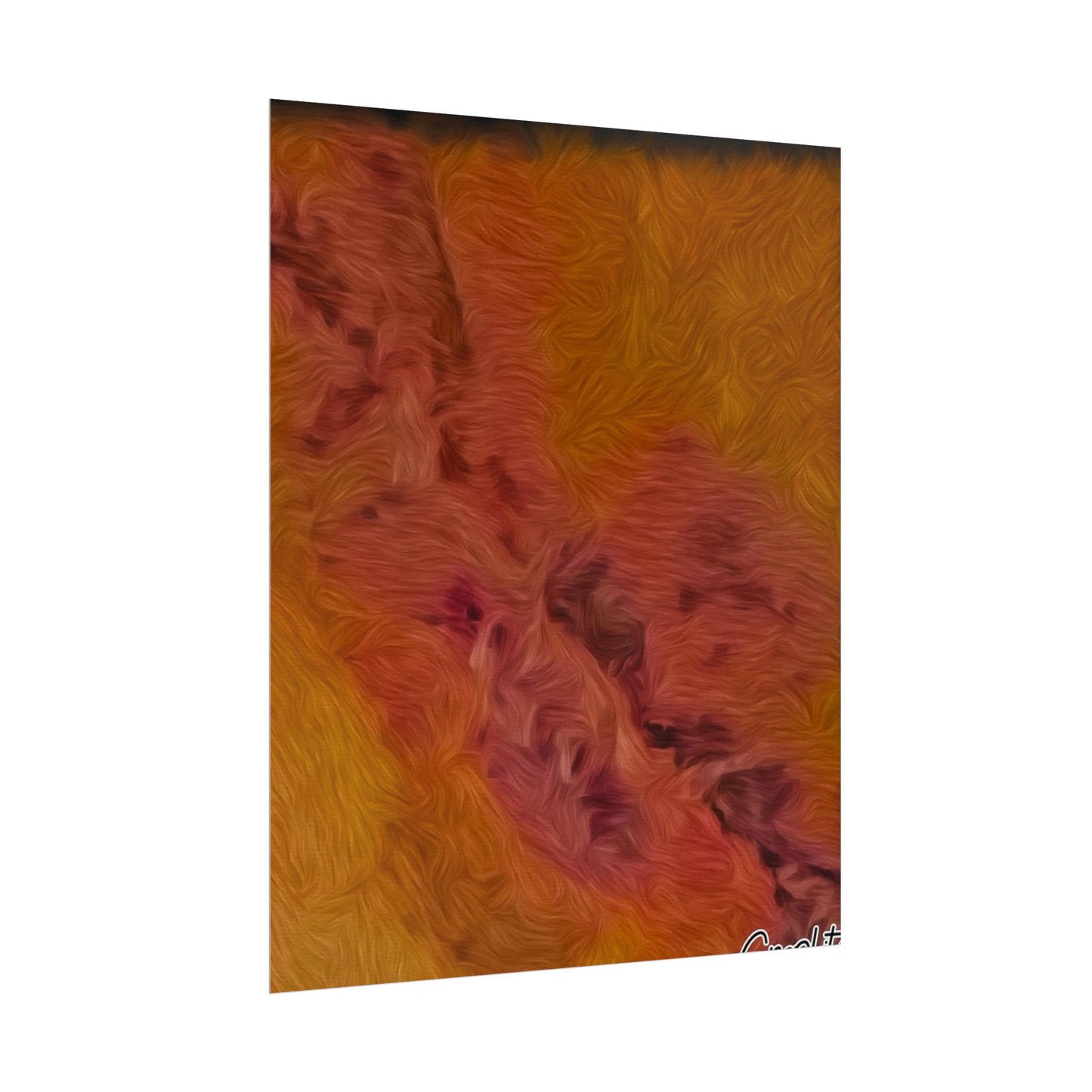 Unframed print