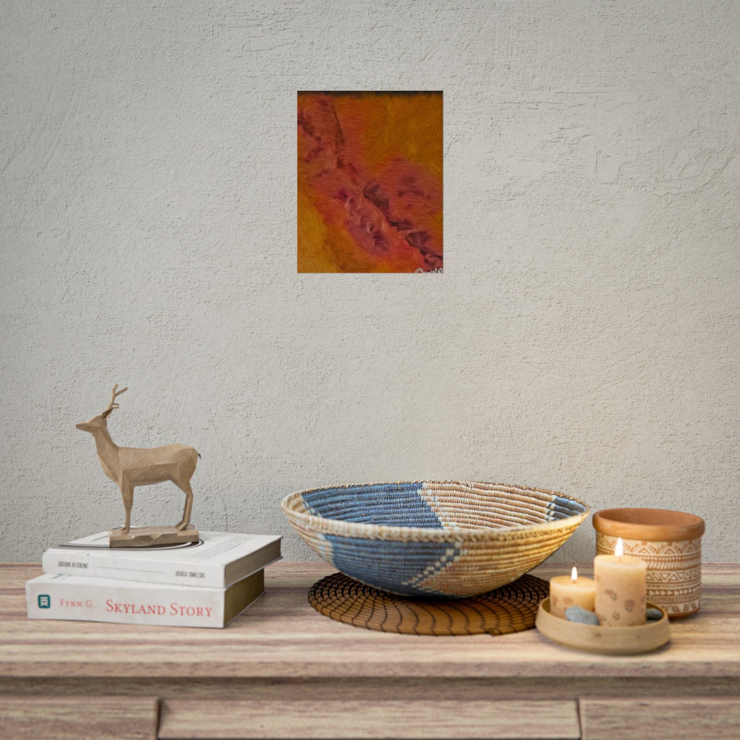Unframed print