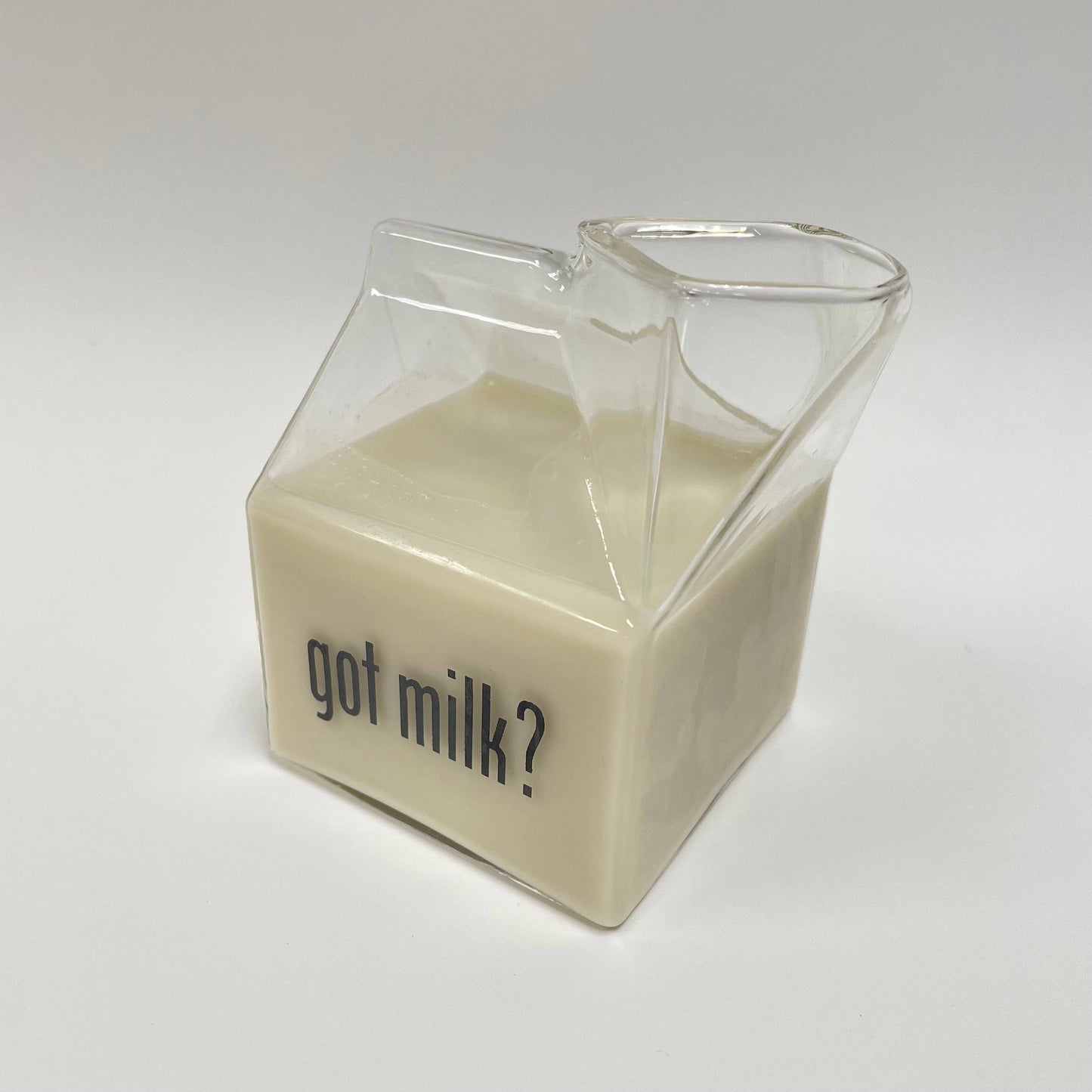 Got Milk? Glass Milk Carton