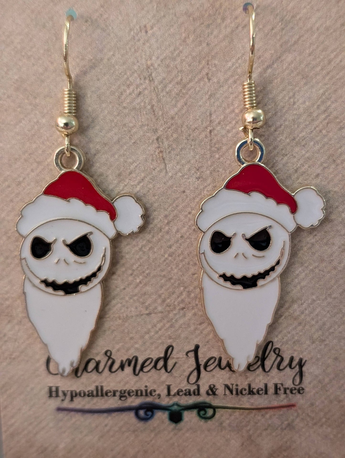 Nightmare Christmas Earrings, Necklaces & Zipper Pulls