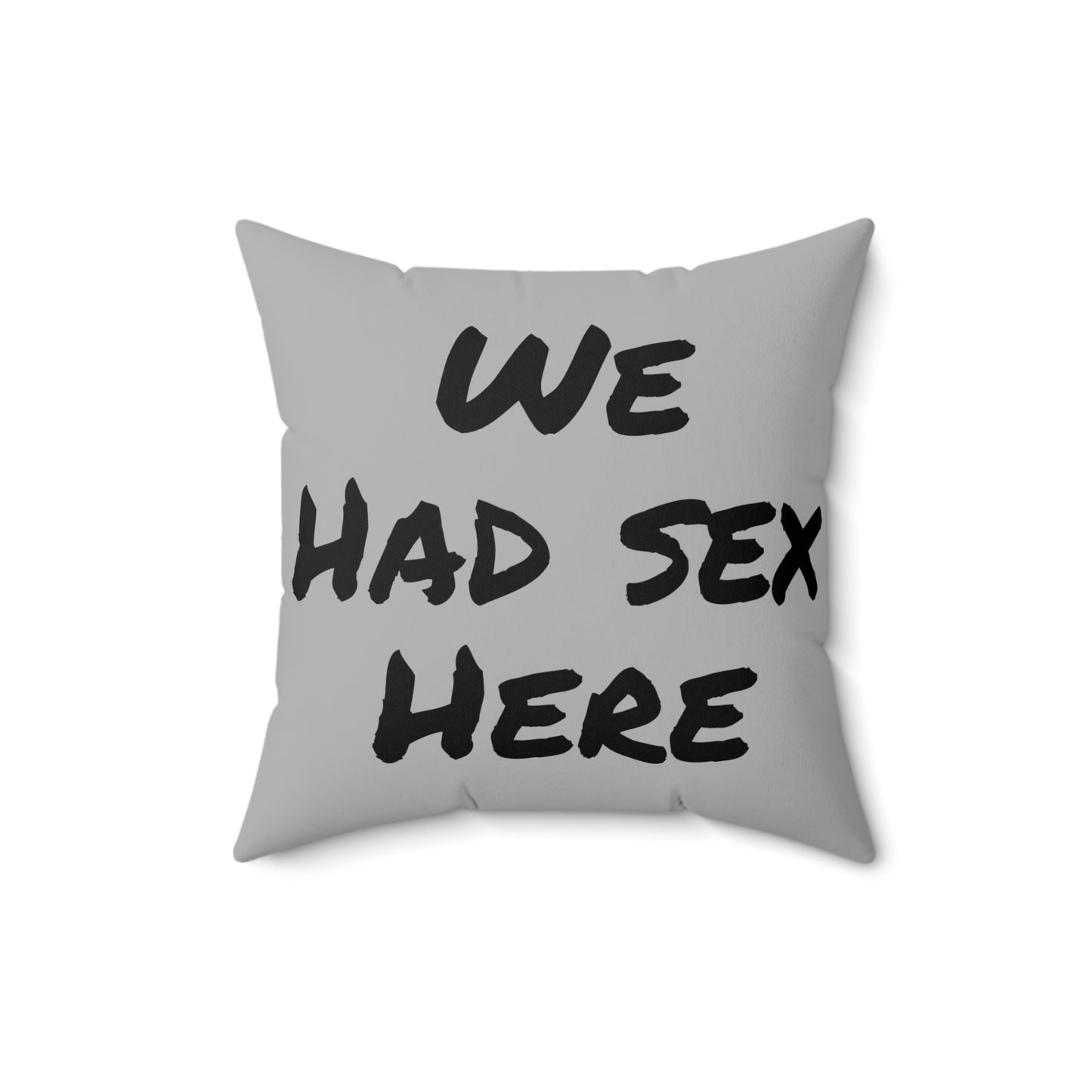 We Had Sex Here Pillow