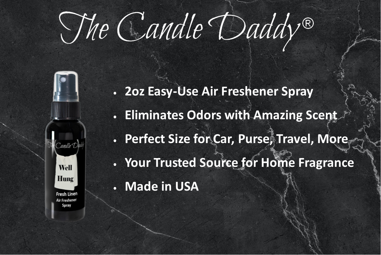 Well Hung 2fl Oz Air Freshener Spray Fresh Linen Aroma