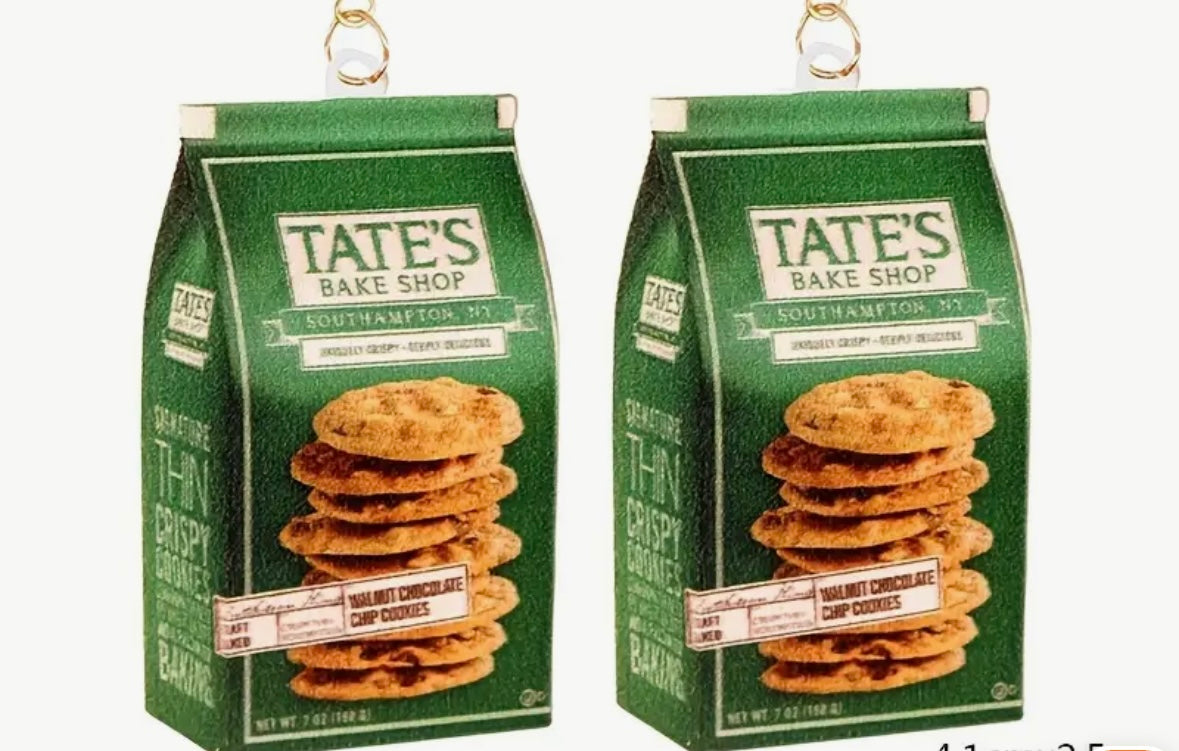 Tate's cookie earrings