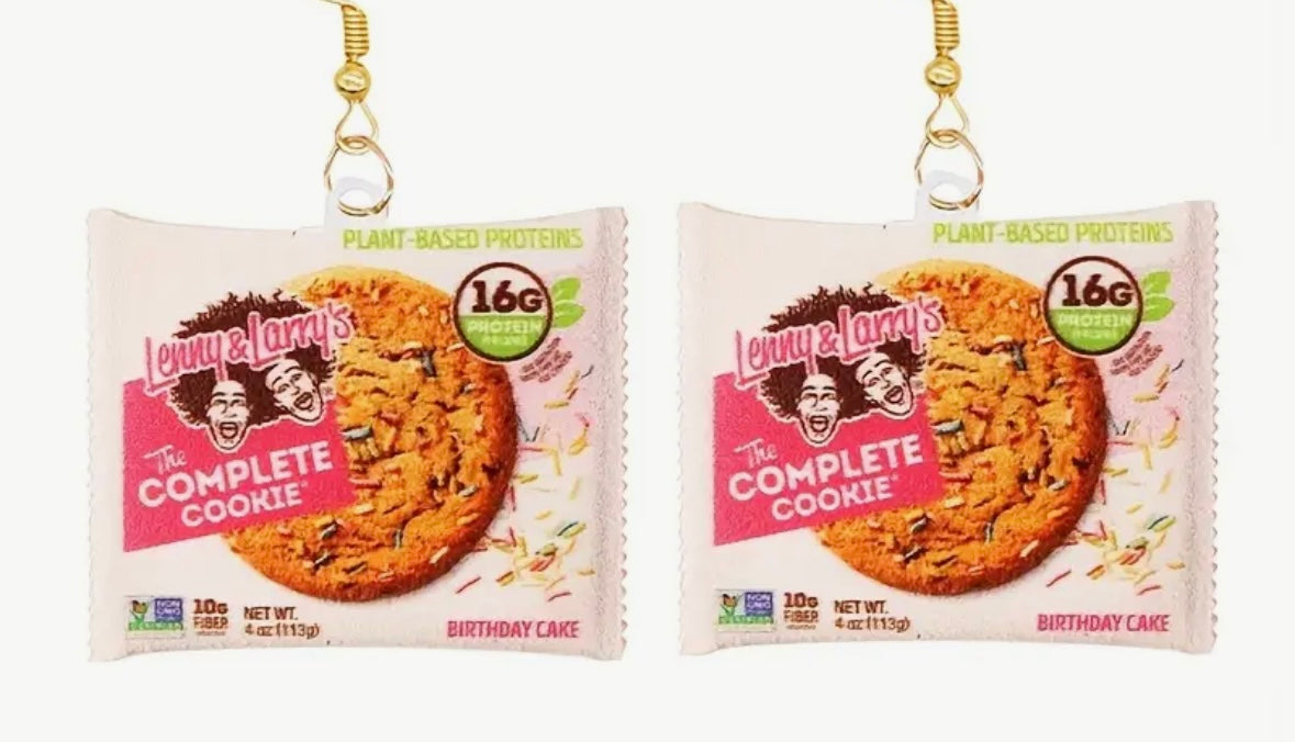 Lenny & Larry's Cookie earrings