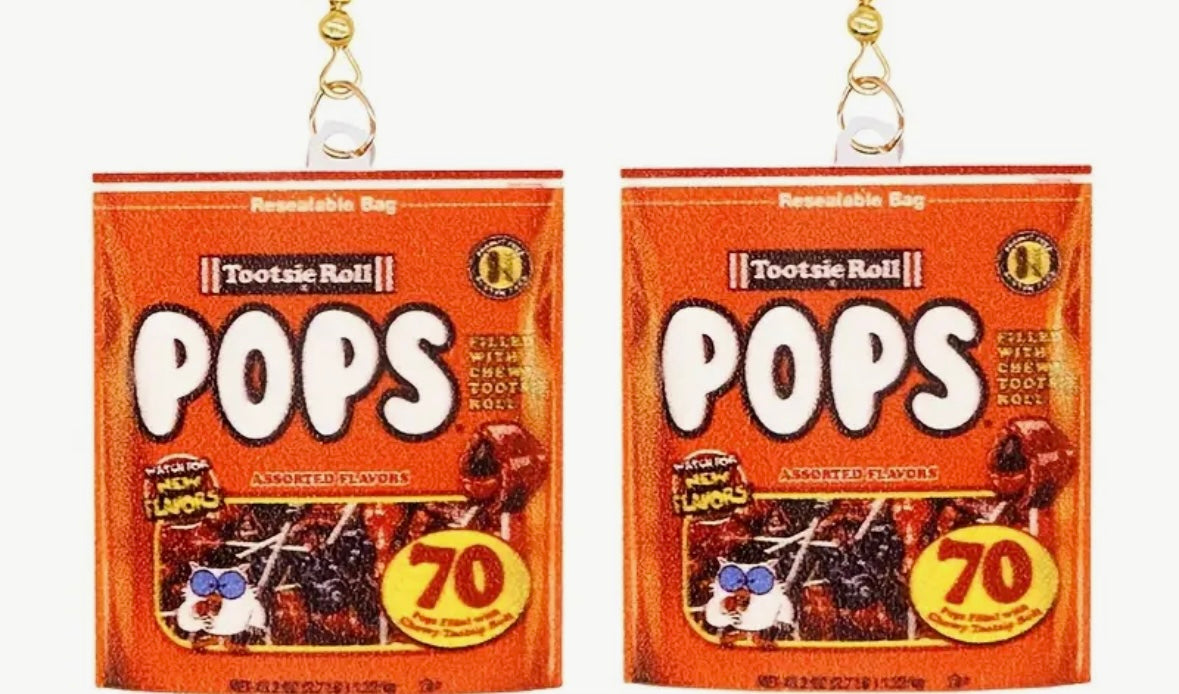Tootsie Pop earrings