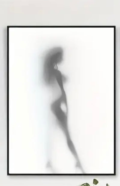 Unframed canvas art piece