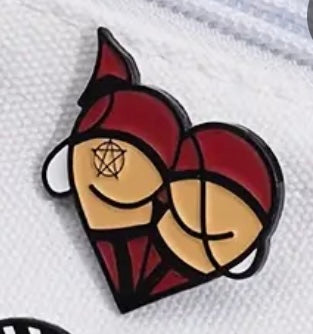 Devil Butt pin