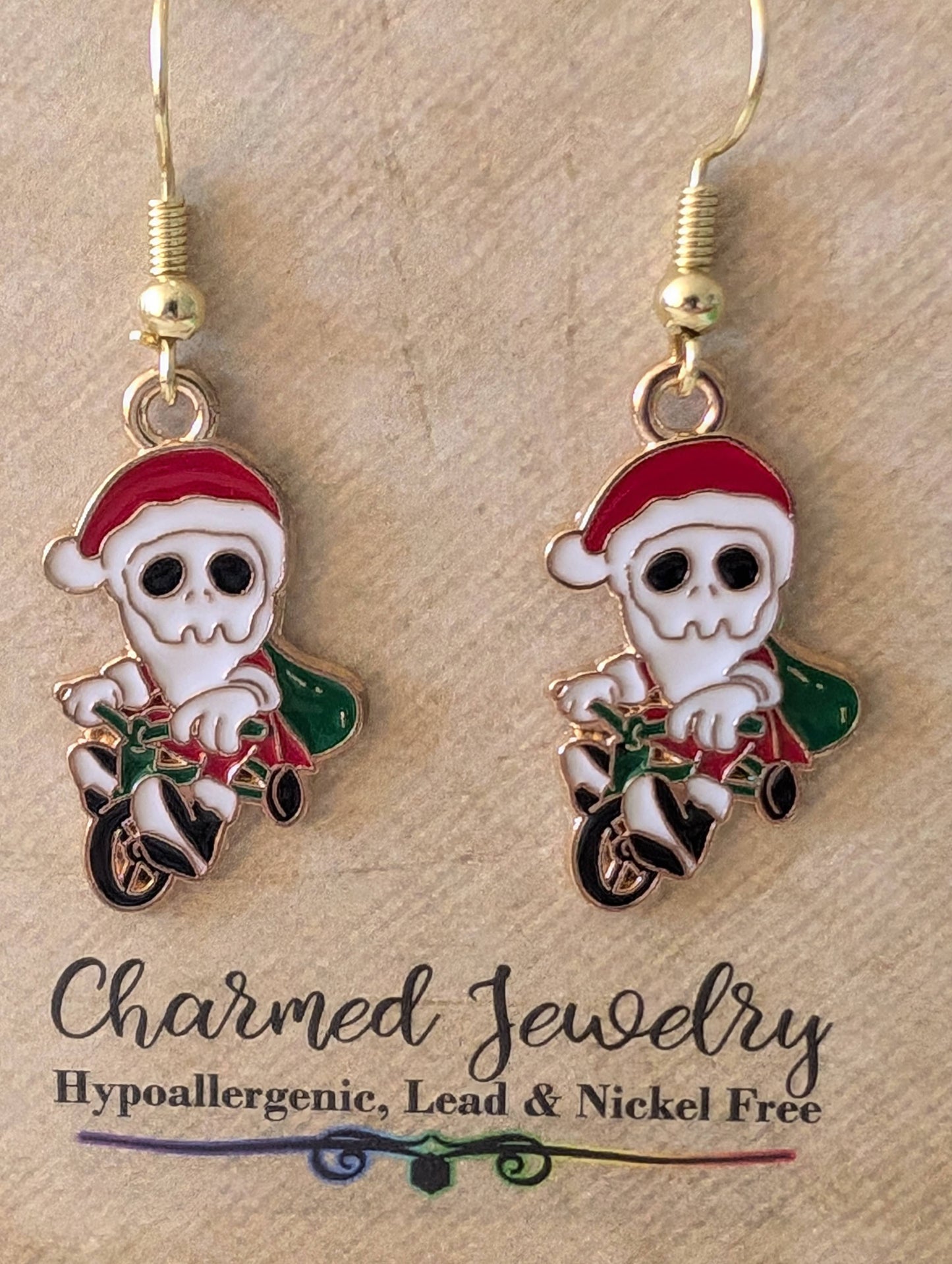 Nightmare Christmas Earrings, Necklaces & Zipper Pulls
