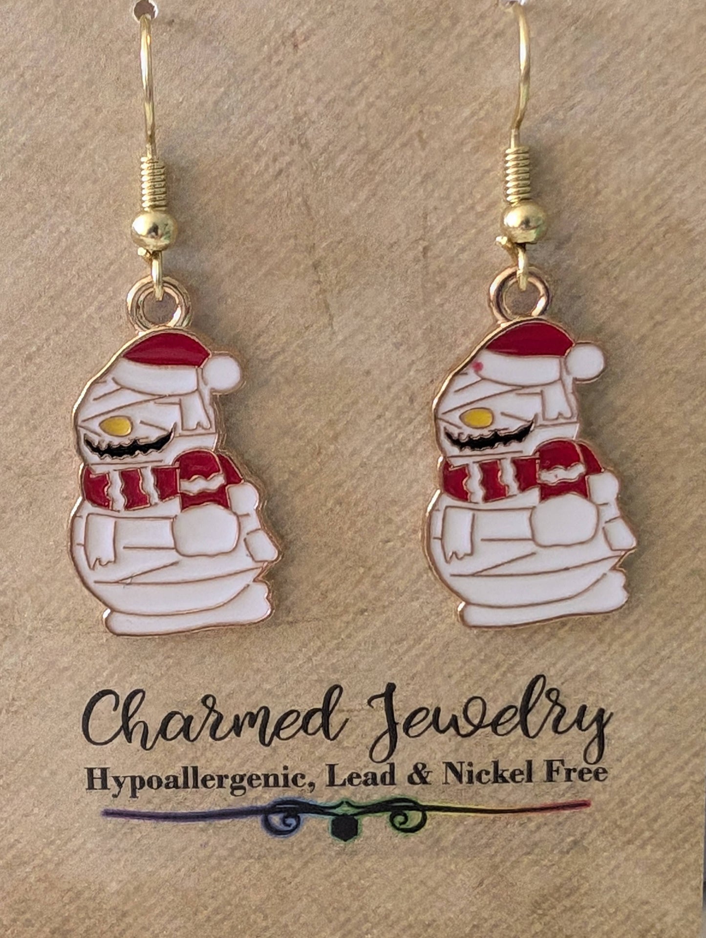 Nightmare Christmas Earrings, Necklaces & Zipper Pulls
