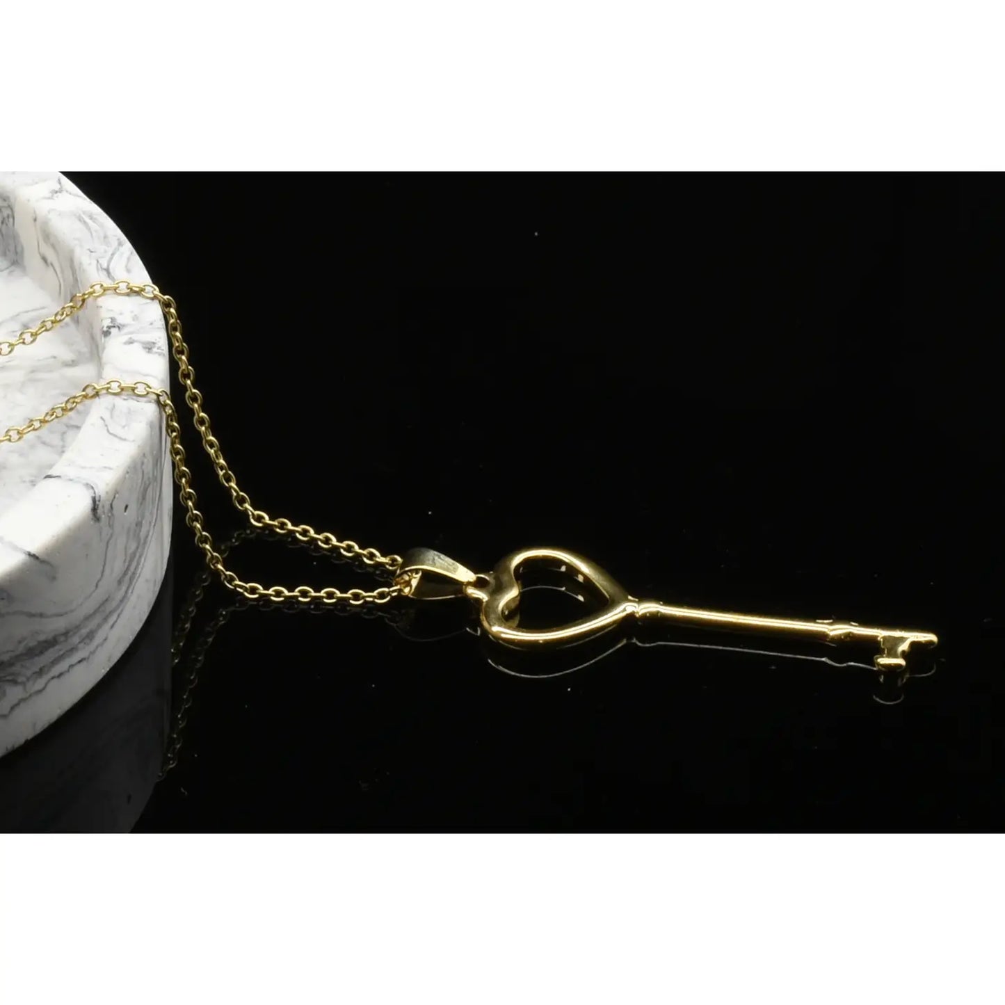 Gold Stainless Steel Key