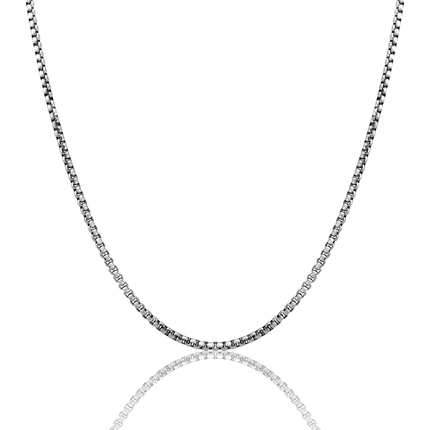 Stainless Steel Rounded Box Chain