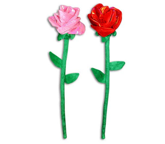 JUMBO 3 ft Plush Bendable Rose