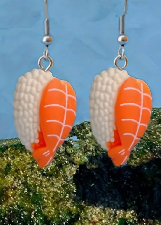 Sushi earrrings