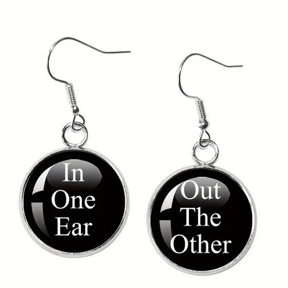 "In one ear" Earrings