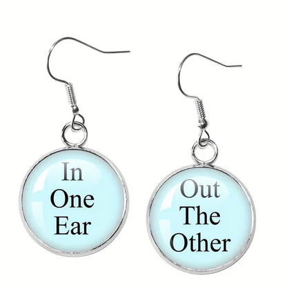 "In one ear" Earrings