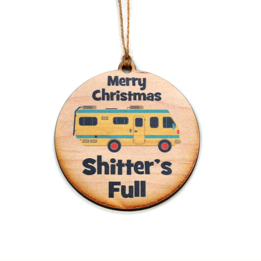 Shitter's Full Christmas Ornament